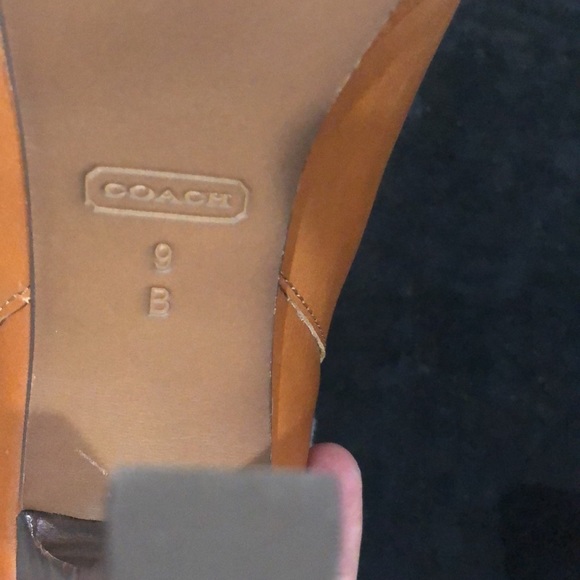 Coach shearling ankle leather boots NWT - Picture 11 of 13